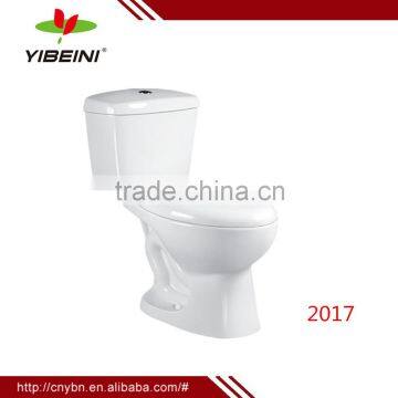 2017 Syphonic Two Piece Toilet Ceramic Toilet