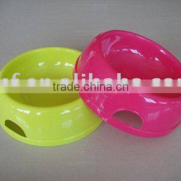 The pp material plastic dog, cat, pet bowl