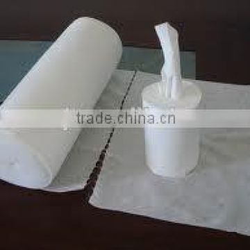 Antibacterial non woven fabric for medical and sanitary products