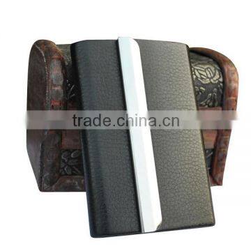 Leather business card holder