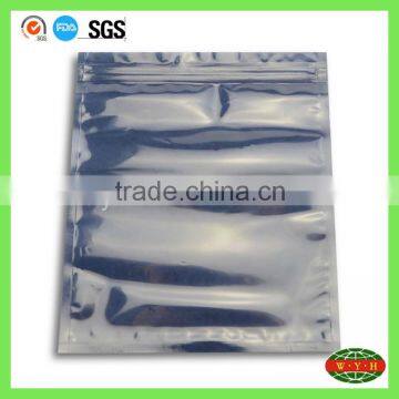 3 side seal lamination component packing zipper bag , accept logo printing antistatic bag