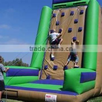 outdoor inflatable climbing wall for team building with CE