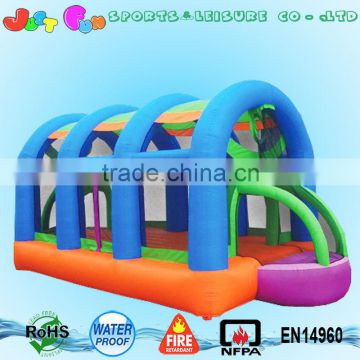 2 in 1 inflatable basketball shoot sport games combo for sale