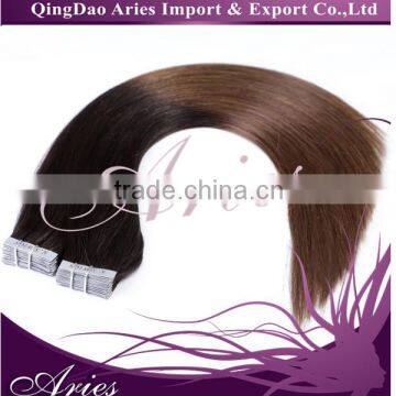 18" 46cm Tape In Remy Real Human Straight Hair Extensions