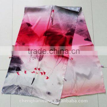 Digital Printing for Double Layer Silk Scarf