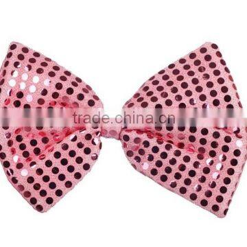 Large clown sequin bow tie for party