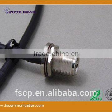 LMR240 Cable Assembly With N Female Bulkhead Crimp to SMA Male Crimp Connector photo-4