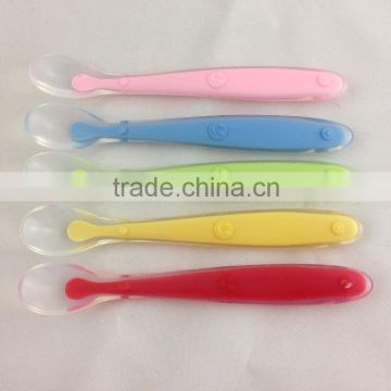 softtextile baby silicone feeding spoon