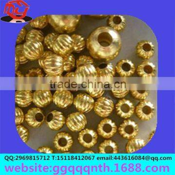 Solid Hollow Perforation Drilled Flash Sand Grind Arenaceous Beads Round Ball photo-2