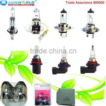 high quality car halogen lamp H1,H3,H4,H7