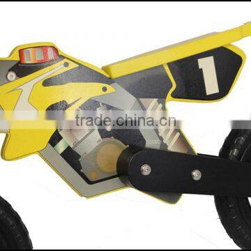 Colorful Wood Bike Kids Green City Electric Balance Bike photo-3