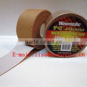 (L)Zinc oxide Sports Tape 3.8cm*13.7m Rayon Rigid Strapping Tape