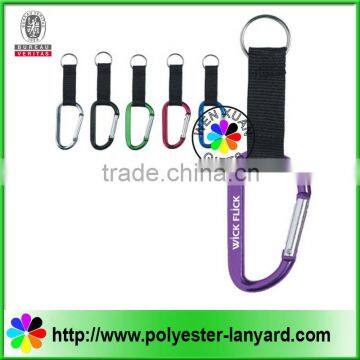 Alloy metal keychain carabiner