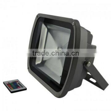 LED Flood Light 60W Led Floodlight IP65 Integrated Grey RGB Led Flood Light photo-3