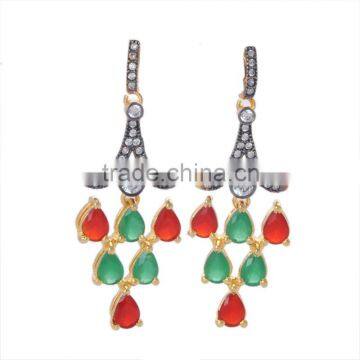 FASHION CUBIC ZIRCONIA EARRINGS ER-715