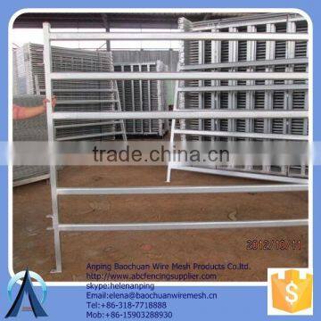 Galvanised Oval Rail Panels (Pins Included) cattle fencing panels metal fence