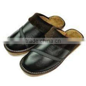 SOFT SOLE FOAM SLIPPERS IN LEATHER LATEST FASHION,comfortable leather sandals made of nubik leather