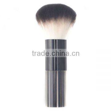 2012 Hot Sell Free Sample Black Plastic Handle Face Brush