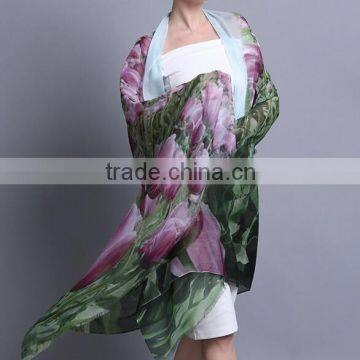Fashion big size digital inkjet 100% modal scarf