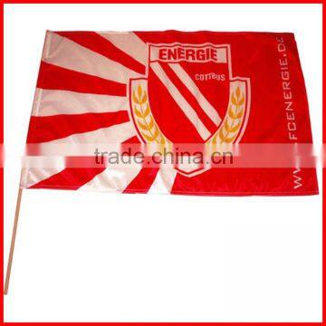 60*90cm big advertising hand flag