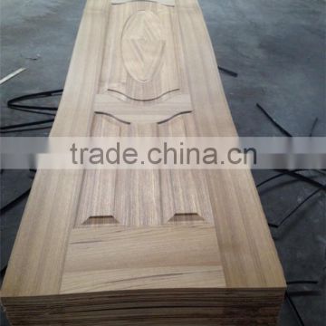 4.2mm teak veneer hdf moulded door skin