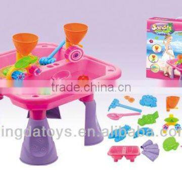 8805 Pink summer beach baby sand and water table toy