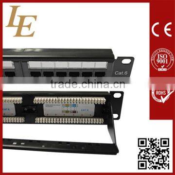 Hot sale 24 Port Patch Panel Cat6
