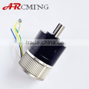 24v reversible brushless dc motor with controller and Planetary gearbox