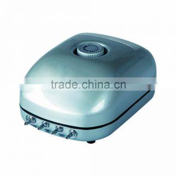 6 Watt 15 LPM Oxygen Pond Marine Water Fish Tank Mini Aquarium Active Aqua Air Pump with 4 Outlets