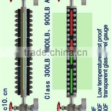 UBF transparent glass level indicator