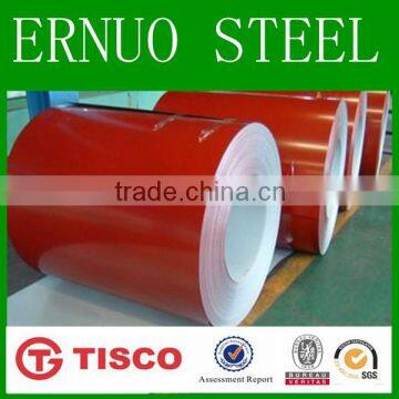 Good quality prepainted steel coil PPGI color coated steel coil made in China