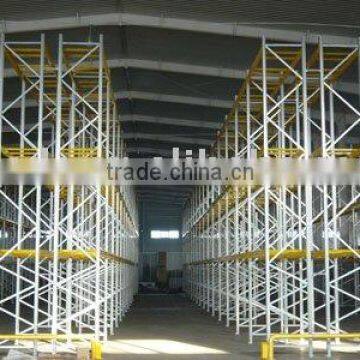 metal storage rack of warehouse storage