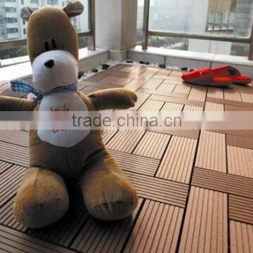 Wpc water proof outdoor diy decking, anti-slip diy tiles.