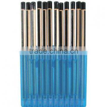 7" HB basswood,hexagonal,stripe pencil