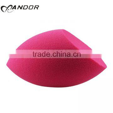 Beauty oval makeup sponge latex free cosmetic powder puff for girls