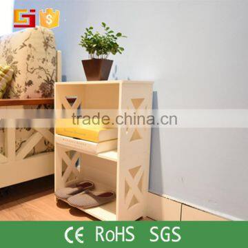 Bedroom decorative furniture modern simple design bedside shelf storage