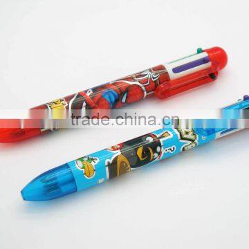 6 COLOR RETRACTABLE BALL PEN