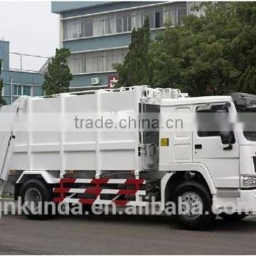 Sinotruk 6X4 garbage compactor truck for City hygiene