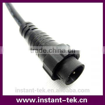 INST M22 waterproof male and female 15pin cable connector