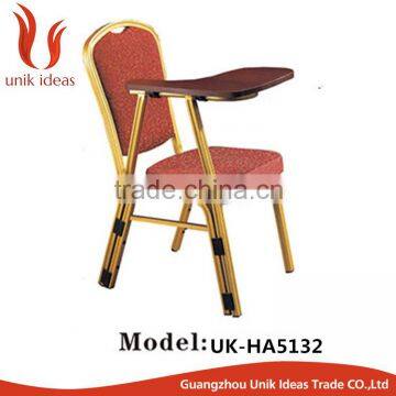 school training chair conference training chair with writing pad