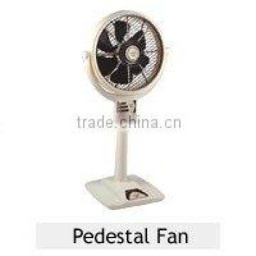 Air Cooling Metal Blade Pedestal Louver Electric Table Fan