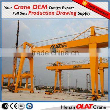 Design drawing supply MG Model Heavy Duty Double Girder Gantry Crane with design drawing supply