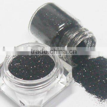 0.1mm Black Solvent Resistance UV Resistance Glitter Powder
