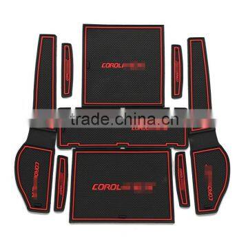 car accessories car mats for Toyota Corolla EX 2009-2013 9pcs/set