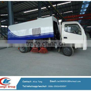 5000L road sweeper small sweeper truck,