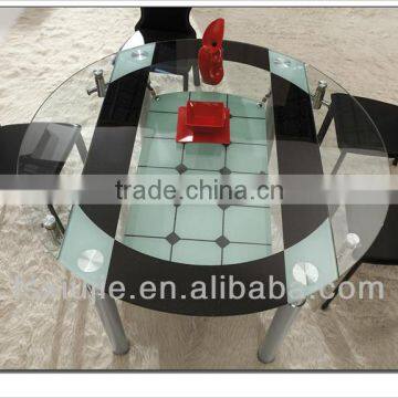 Modern Design Extendable Restaurant Dining Tables And Chairs TL801