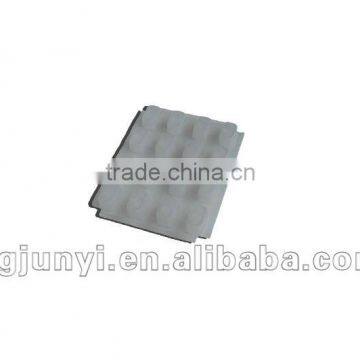 transparant rubber key mat mould