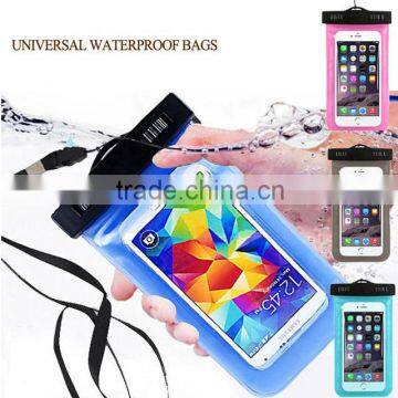 New 100% Sealed Waterproof Bag Case Pouch Phone Cases for iPhone 6/6 Plus/5S Samsung Galaxy S6/S5/S4/ Samsung Note Most Phones