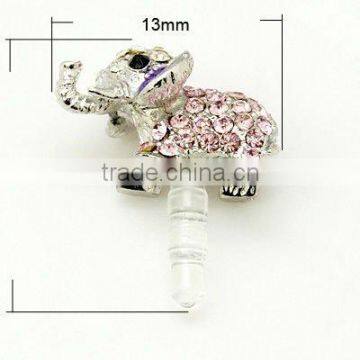 Alloy Enamel Mobile Cell Phone Dustproof Plugs(MOBA-C005-1)