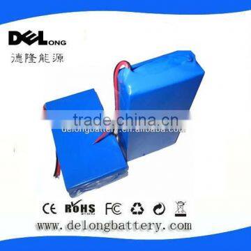 Rechargeable lithium ion battery 12v 10ah for LED light/camera